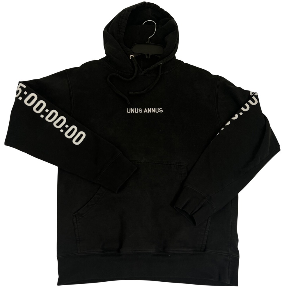 Unus Annus‎ Hoodie Mens Small Black Pullover Independent Trading Company 365